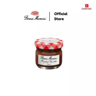 [ของแถมงดจำหน่าย] BONNE MAMAN HAZELNUT CHOCOLATE SPREAD 25G / บอนน์มาม็อง รสช็อกโกแลตผสมเฮเซลนัทขนาด 25 กรัม