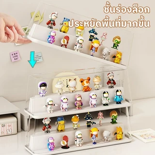 กล่องโชว์โมเดลอะคริลิกใส กันฝุ่นไม่เก็บฝุ่น เก็บฟิกเกอร์ตุ๊กตา ของสะสม ซ้อนกันได้สวยมินิมอล