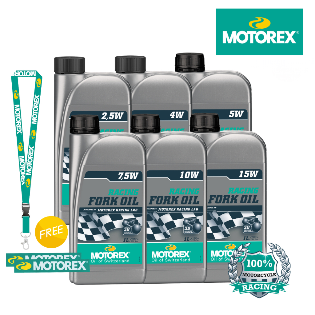 RACING FORK OIL ขนาด 1 ลิตร (2.5w/4w/5w/7.5w/10w/15w)