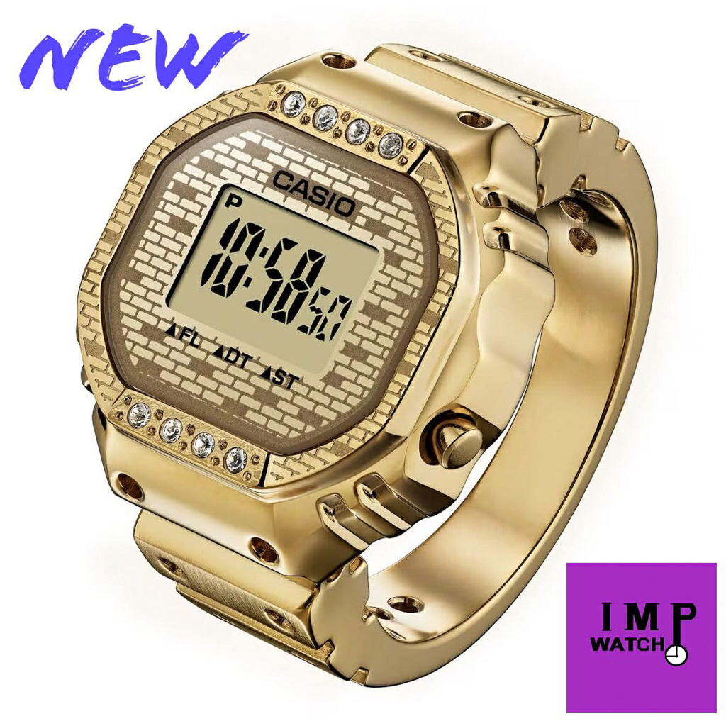 รุ่นใหม่ล่าสุด Casio นาฬิกาแหวน Unisex รุ่น CRW-001JB-9DR RING ของแท้ปนะกันCmg 1 ปี J Balvin ศิลปินร