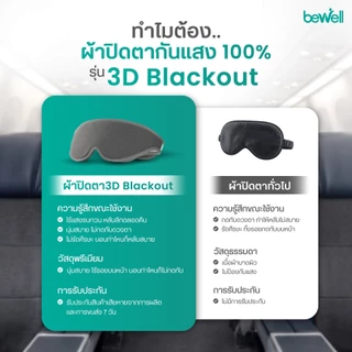 [Gift Set เที่ยวสบาย] Bewell หมอนรองคอเมมโมรี่โฟม และ ผ้าปิดตา 3D