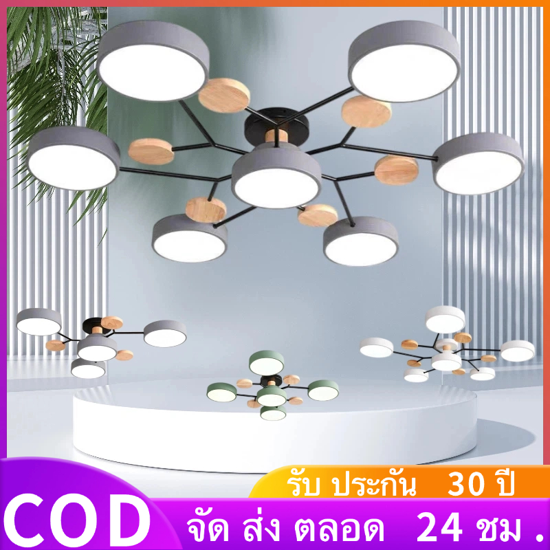 โคมไฟเพดาน โคมไฟ โคมระย้าเพชร โคมไฟเพดาน led 3 สีห้องนั่งเล่นโคมระย้า ห้องนอนโมเดิร์นโคมไฟเพดาน โคมไฟระย้า ไฟเพดาน