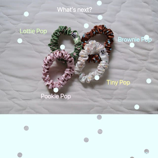 โยวสตอรี - Bubble Pop (3 แบบ) - ยางรัดผมพร้อมส่ง ยางมัดผมพร้อมส่ง ยางมัดผม ยางมัดผมซาติน ยางรัดผม