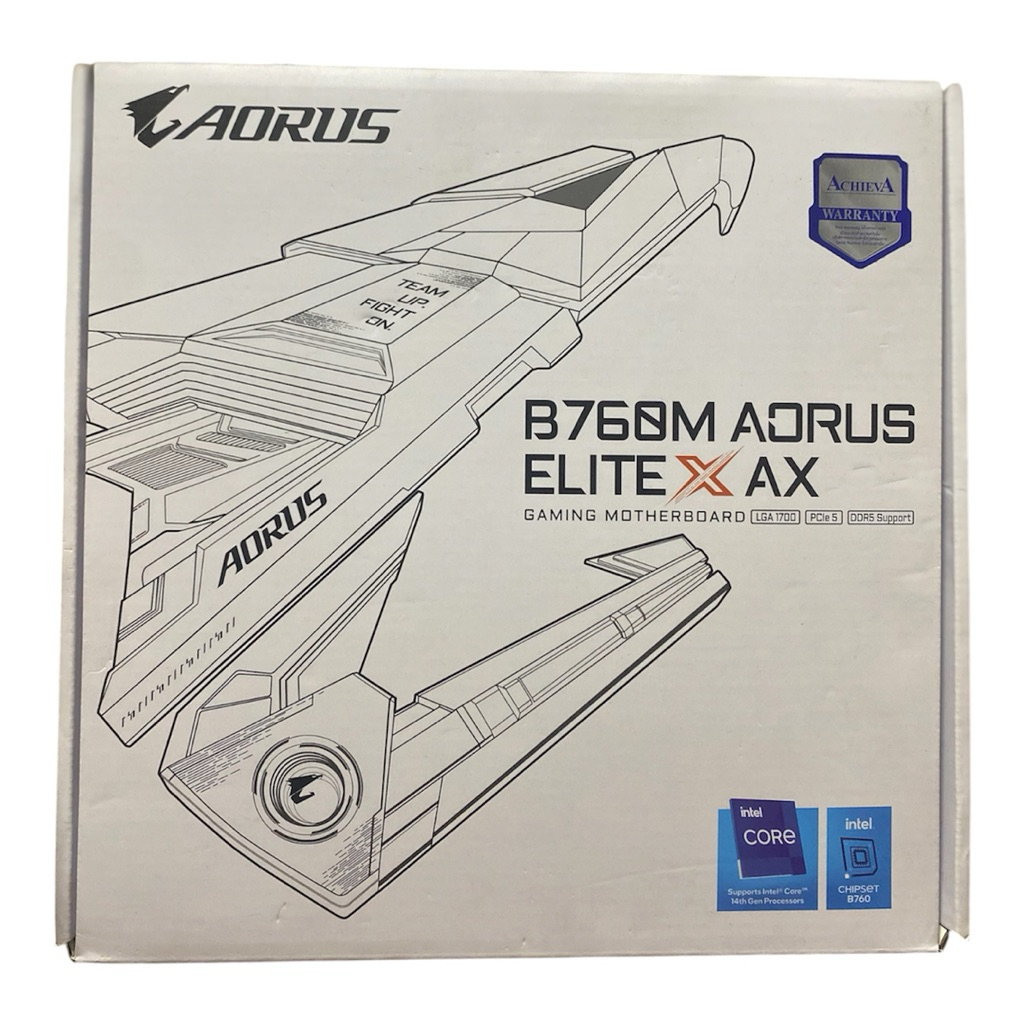 มือ✌️GIGABYTE B760M AORUS ELITE X AX Rev1.1 (DDR5)