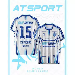 เสื้อพิมพ์ลาย A T SPORT รุ่น A T WHITE SERIES เสื้อบอล เสื้อทีม ใส่เที่ยวและออกทริปใส่เป็นกลุ่ม ผ้าไมโครหน้าเรียบ