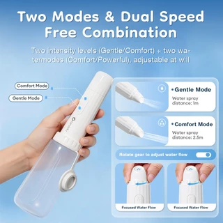 Airuidu AE8 Portable Bidet ที่ฉีดก้นพกพาไฟฟ้า หัวฉีดชําระไฟฟ้า แบบชาร์จ USB พร้อมขวด สําหรับทําความสะอาดหลังคลอดบุตร