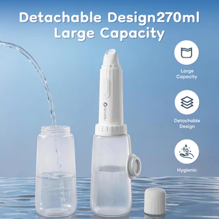 Airuidu AE8 Portable Bidet ที่ฉีดก้นพกพาไฟฟ้า หัวฉีดชําระไฟฟ้า แบบชาร์จ USB พร้อมขวด สําหรับทําความสะอาดหลังคลอดบุตร