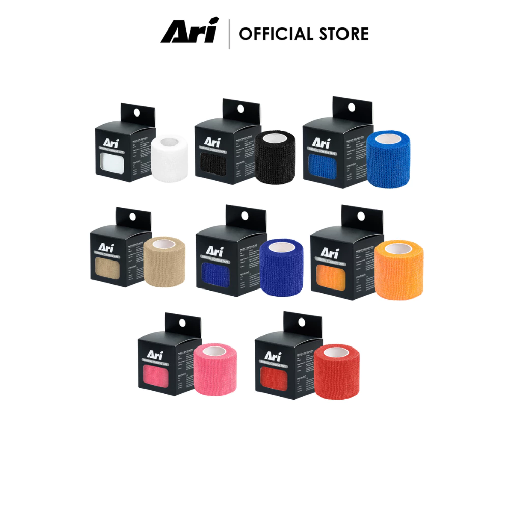 ARI ESSENTIAL COHESIVE TAPE - เทปผ้าล็อค อาริ 2 นิ้วป