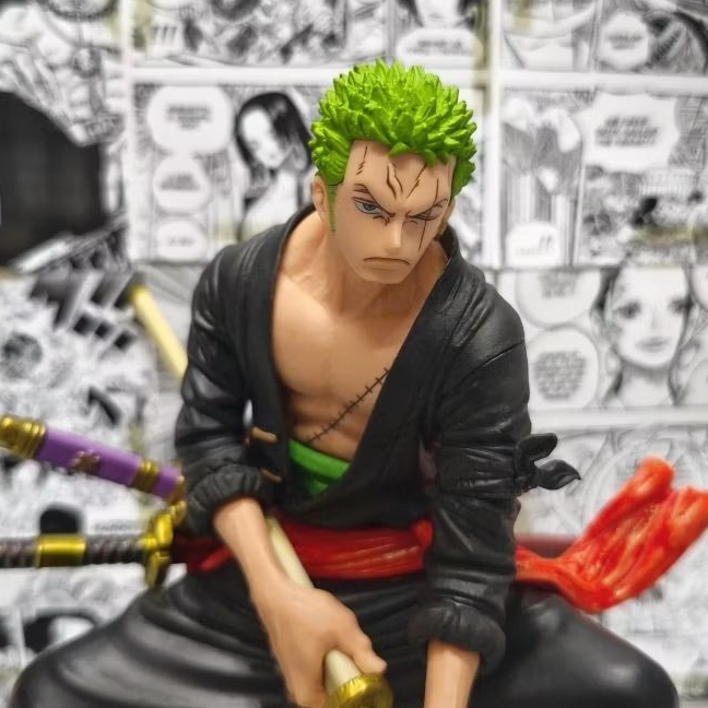 KOA King of Artist One piece Roronoa Zoro : ฟิกเกอร์วันพีช งานKOA โซโร ของแท้ พร้อมส่ง