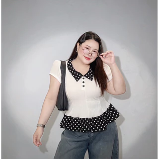 LA-118 เสื้อยืดคอปกน่ารัก ตัวเท่าเนี๊ยะ
