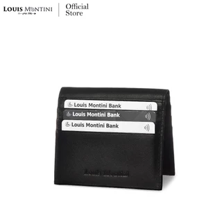 Louis Montini Cowhide Credit Card Holder กระเป๋าเก็บบัตร หนังวัวแท้ กระเป๋าใส่บัตรเครดิต WK23