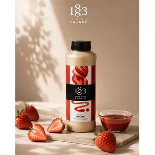 1883 ซอสสตรอเบอร์รี่ สำหรับคาเฟ่ ใช้ราดท้อปปิ้งและตกแต่ง | STRAWBERRY SAUCE 500 ml. (SKU 4708)