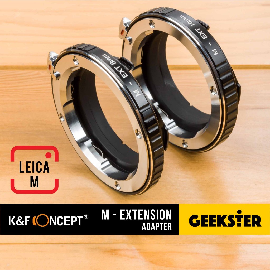 K&F ท่อมาโคร Leica M Macro Tube Adapter / M-EXT 8mm 10mm ไลก้า Extension เลนส์ อะแดปเตอร์ Lens Adapter
