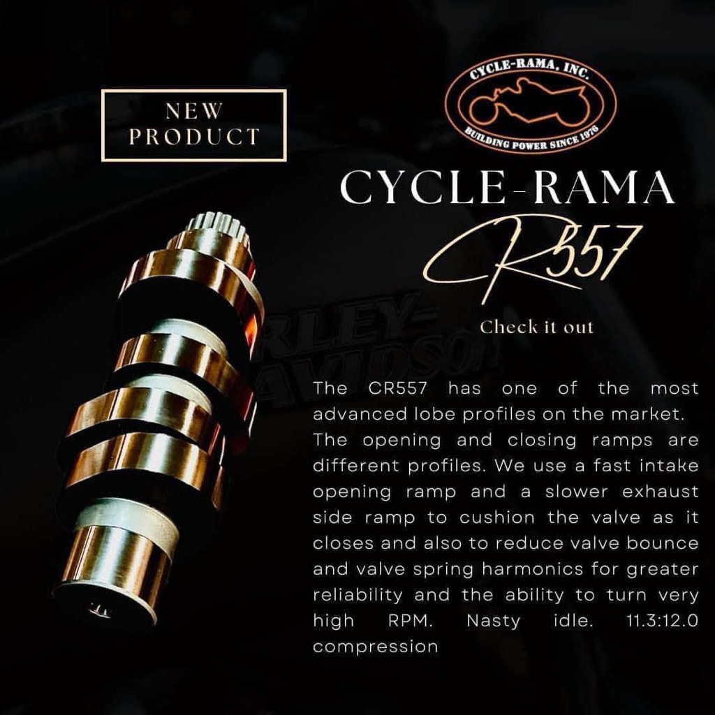 Cycle Rama CR557 M8 Cam