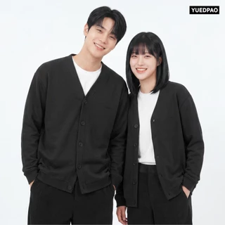 Yuedpao Fleece Air Flow Collection Cardigan Unisex เสื้อคาร์ดิแกน เสื้อคลุมแขนยาว เสื้อกันหนาว สเวตเตอร์ (6 สี)