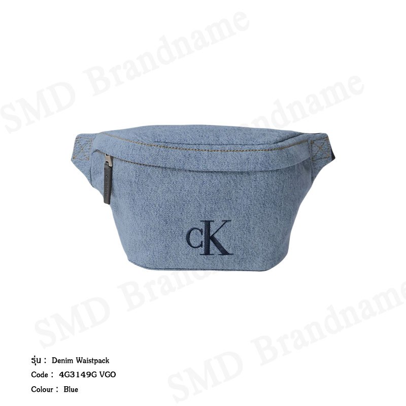 Calvin Klein กระเป๋าคาดอก รุ่น Denim Waistpack Code: 4G3149G VGO