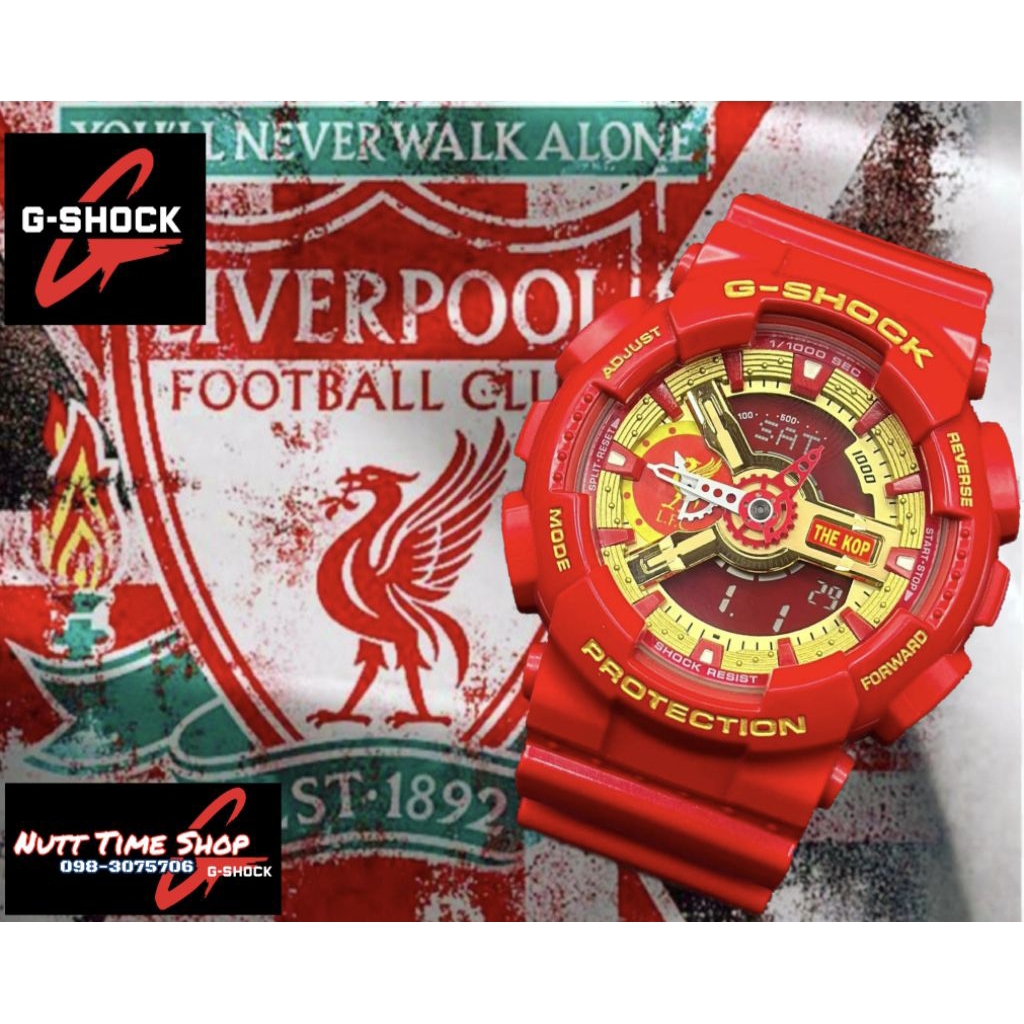 G-Shock มือสองCMGรุ่น ❤️GA-110💛CUSTOM LFC.