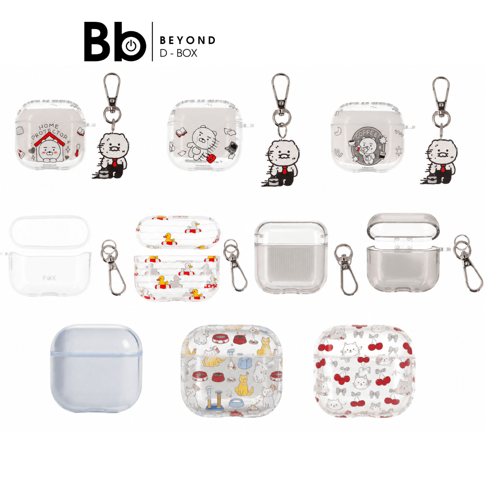 FOX เคสสำหรับ AirPods 4 / AirPods Pro 3 ดีไซน์บางเบา กันกระแทก ของแท้ 100% by BB Beyond D-Box
