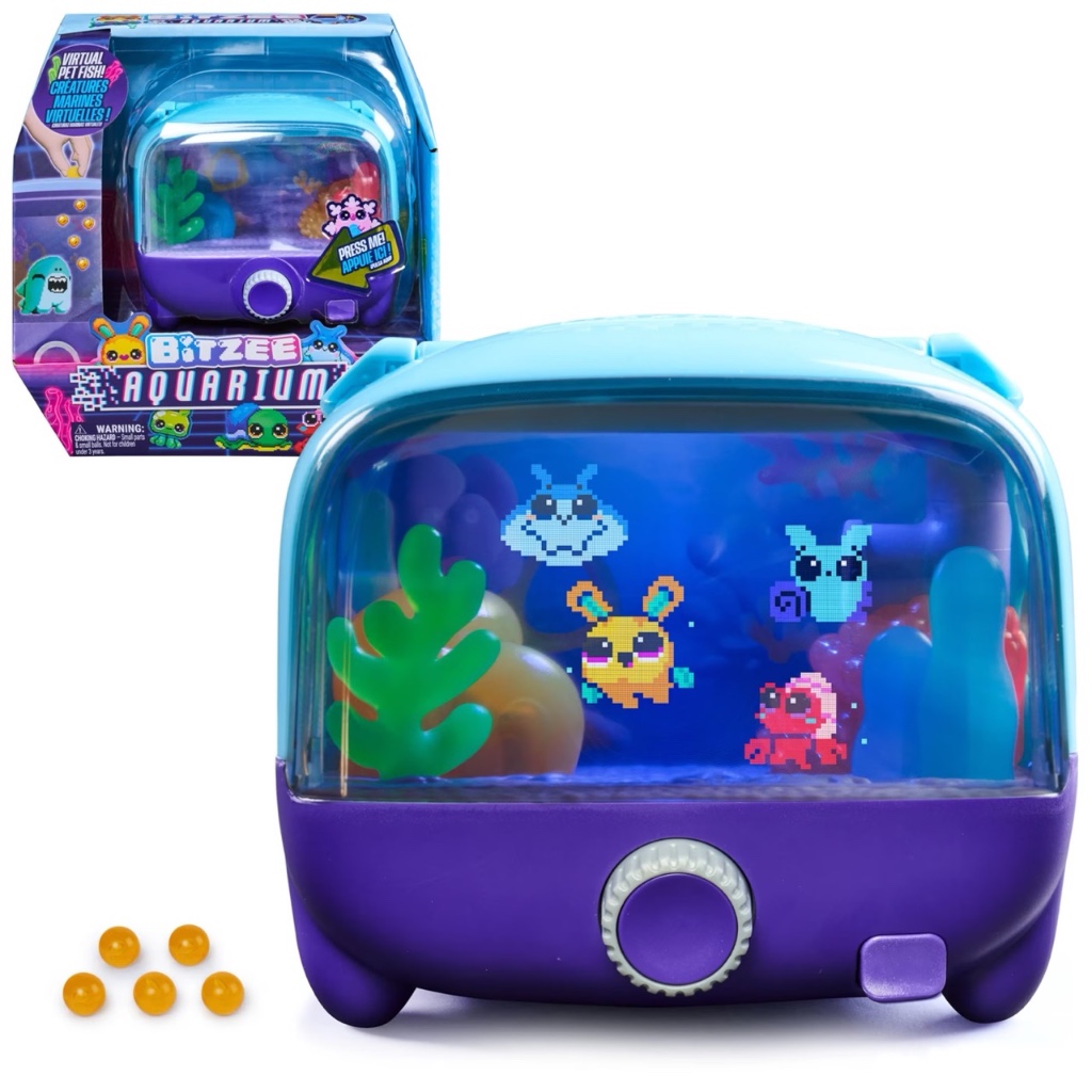 สัตว์เลี้ยงดิจิทัลแบบอินเทอร์แอคทีฟ ตู้ปลา Bitzee Interactive Digital Pet Aquarium นำเข้าจากออสเตรเลีย