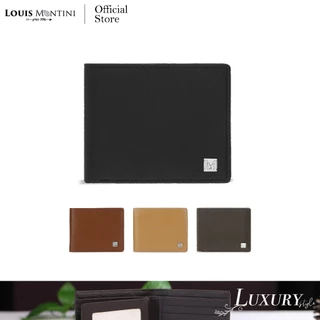 [ส่งด่วนฟรี] Louis Montini (Luxury Style) กระเป๋าสตางค์หนังวัว หนังแท้ กระเป๋าสตางค์ผู้ชาย Men's Wallet TTM069