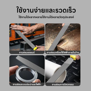 Maybuck Japan ชุดตะไบเหล็ก 3 ชิ้น/5 ชิ้น ตะไบเหล็ก ตะไบแบน กลม ครึ่งวงกลม ครบทุกงานแต่งผิว ด้ามกันลื่น Hand File Set