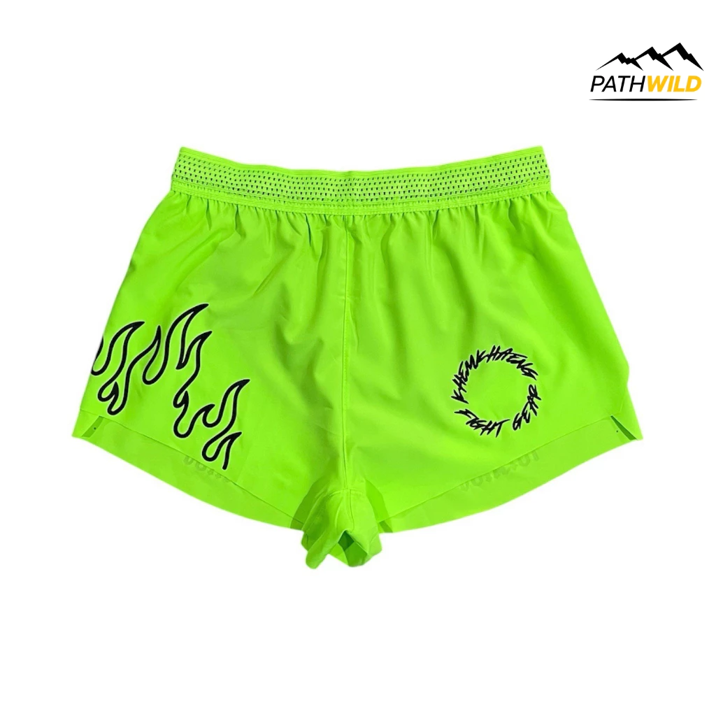 Khem khaeng Running shorts (V.1) FIRE ไฟลุกปลุกใจ เข้มแข็งรันนิ่ง กางเกงสำหรับวิ่ง ออกกำลัง ผ้าแห้งเร็ว