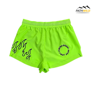 Khem khaeng Running shorts (V.1) FIRE ไฟลุกปลุกใจ เข้มแข็งรันนิ่ง กางเกงสำหรับวิ่ง ออกกำลัง ผ้าแห้งเร็ว