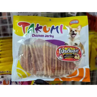 1408 TAKUMI/สไปรัลซอฟท์ชิคเก้น มิลกี้โรล-ไก่พันแท่งมิลกี้โรลสติ๊ก 30 ชิ้น ขนมสุนัข ขนมหมา 1แถม1 299บาท***