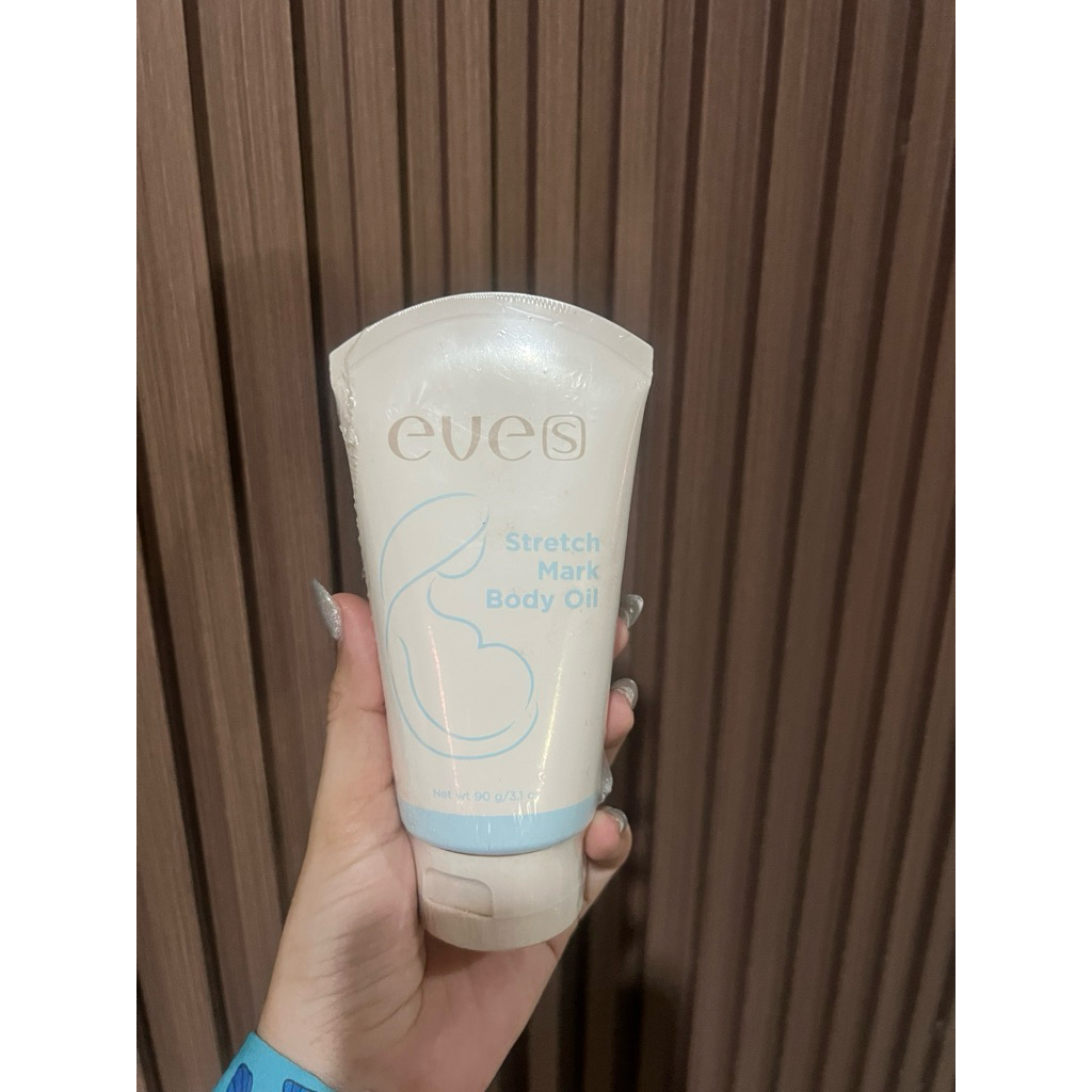EVES อีฟส์ อีฟส์ออยล์ อีฟส์ แอนตี้ สเตรช มาร์ค บอดี้ ออยล์ 90 g. ป้องกัน ท้องแตกลาย คนท้อง ตั้งครรภ์ ลดรอยแตกลาย