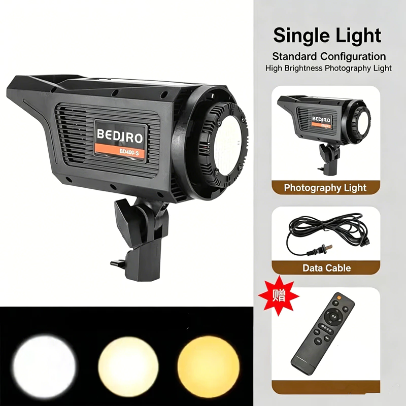 ไฟไลฟ์สด LED 500W ไฟสตูดิโอ โคมไฟแบบพับได้ ไฟ Softbox light bowen mount photography soft box thumbnail 4
