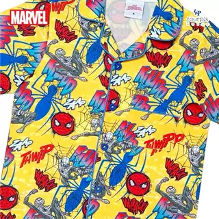 MARVEL SPIDER-MAN : Spider-Man (สไปเดอร์แมน) ชุดนอนเด็กชาย ลิขสิทธิ์แท้ [035414]