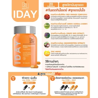 KVKXTHAILAND วิตามินกันแดดแบบกิน บรรจุ 50 แคปซูล I DAY DIETARY SUPPLEMENT ป้องกันผิวคล้ำเสียจากแดด ต้านอนุมูลอิสระ
