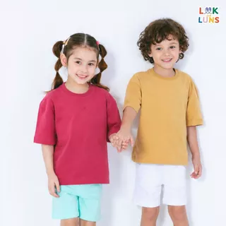 Mama Mood Kids Stretch Shorts กางเกงขาสั้นเด็ก Cotton Spandex กางเกงเด็ก 10 สี Shorts by Look&Luns