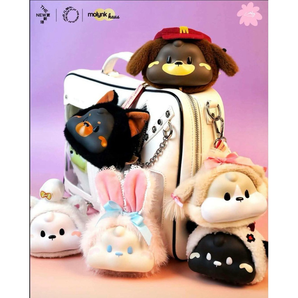 พร้อมส่ง🔥 Squishy พวงกุญแจ Molynk แบบสุ่ม