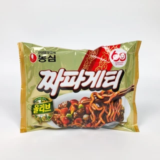 จาปาเก็ตตี้ จาจังเมียน 1 ซอง 140g บะหมี่ซอสดำเกาหลี Chapagetti มาม่าเกาหลี 짜파게티