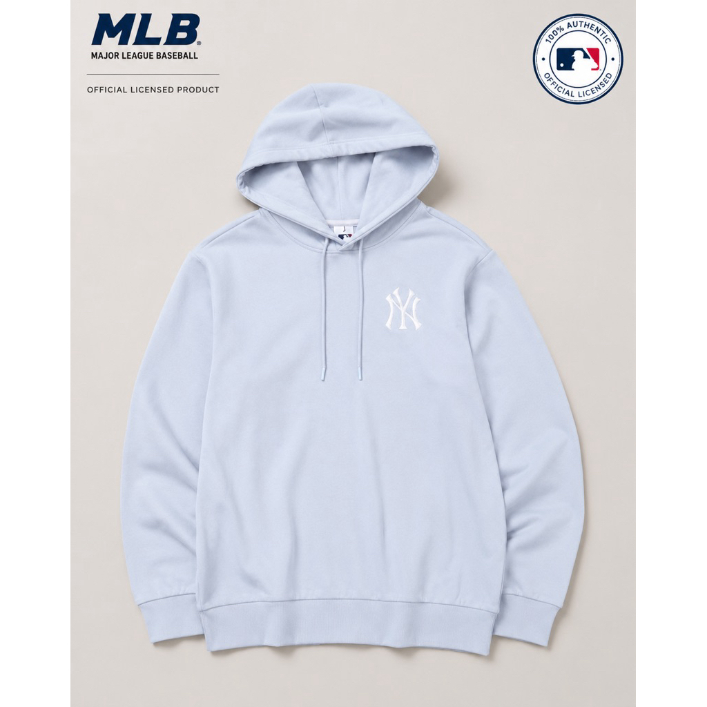 MLB New York Yankees Hoodie 2023 สีฟ้าอ่อน มือ1 ไซซ์ L ของแท้ 100% พร้อมป้าย