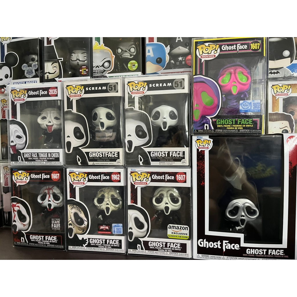 [RARE] ฟิกเกอร์ Funko Pop Ghost Face Scream สภาพ 90-99%