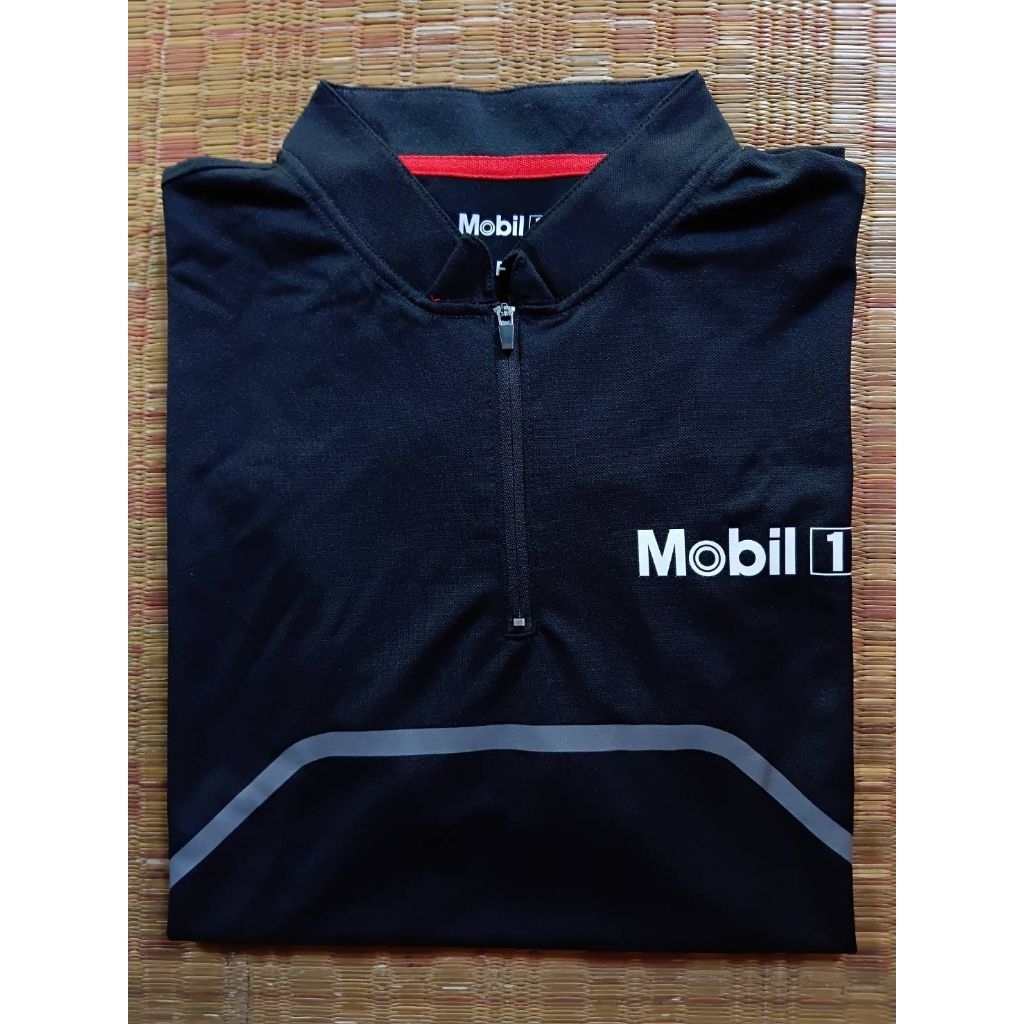 เสื้อเซอร์วิส น้ำมันเครื่อง Mobil 1