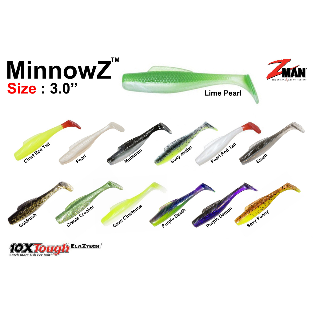 ปลายาง Z-man Minnowz 3 นิ้ว