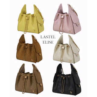 (NEW) LASTEL กระเป๋าสะพาย Elise หนังคาเวีย สายสะพาย2เส้น