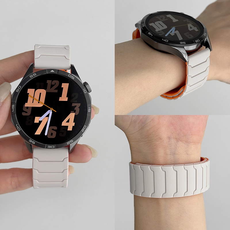 สายซิลิโคนแม่เหล็กสําหรับผู้เบิกทาง Garmin 965 955 970 255 265 745 สําหรับ Garmin Venu 4/3/2 vivoact