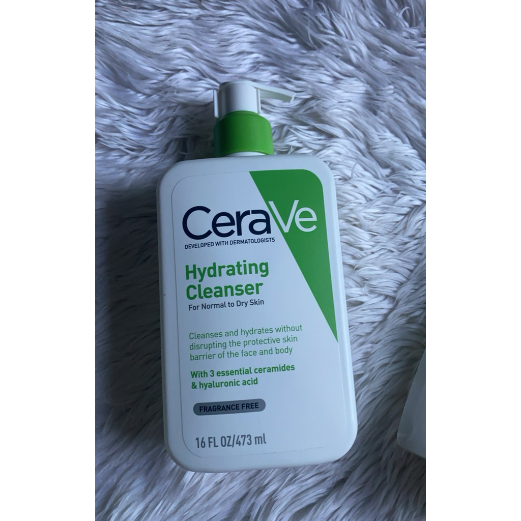 Cerave hydrating cleanser ฉลากไทย