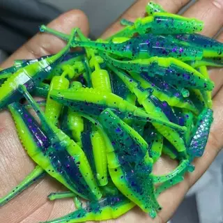 เหยื่อยาง อสุจ๊าก อสุจ๊ากกกก 2.3" เหนียวหนึบ ตกปลากระสูบ ปลาช่อน | ASUJAKKK Micro Soft Lure 2.3 inch Finesse Light Game