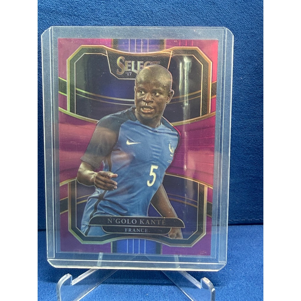 2017-18 Panini Select Football Soccer No. 87 N'Golo Kante Purple Prizm 114/125