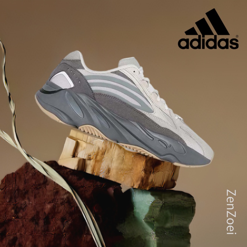 (ของแท้ 100%) 💯 adidas originals Yeezy boost 700 V2  Tephra  FU7914 Low Sneakers