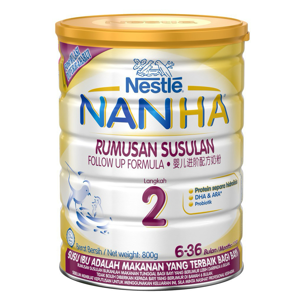 NESTLE NAN HA 2 (6-36 MONTH) 800G