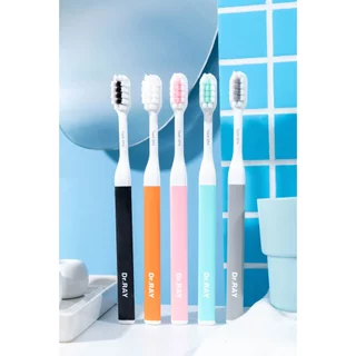 Dr.RAY Super Soft silk แปรงสีฟันขนนุ่ม 4,560 เส้น อ่อนโยนต่อเหงือก เหมาะกับคนเสียวฟัน เหงือกร่น