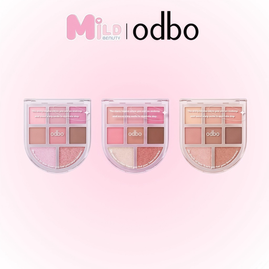 odbo Romance Mood Eye Palette โรแมนซ์ มู้ด อาย พาเลท อายแชโดว์