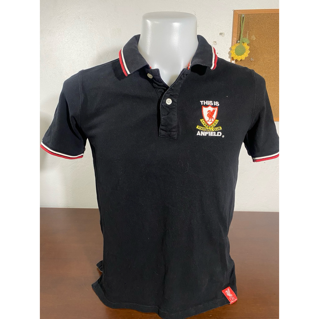 เสื้อโปโล Liverpool Official อก 35 แท้มือสอง