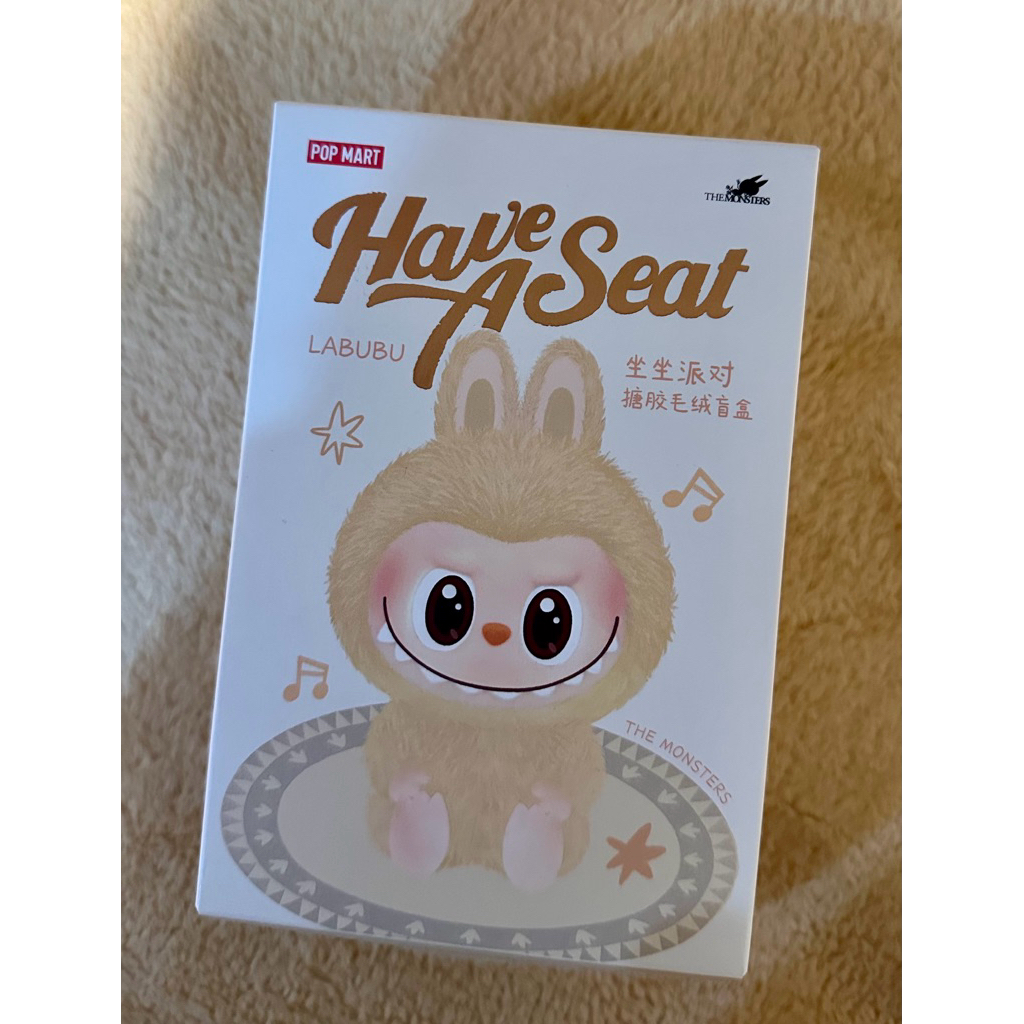 Labubu V2 (Have a Seat Vinyl Plush)